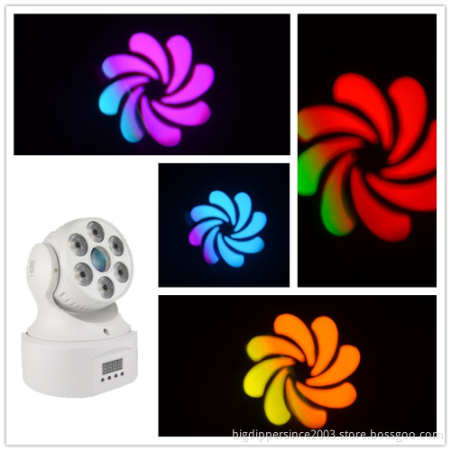 BigDipper Embedded Wash and Spot LED moving head light 6*8W RGBW led + White LED Spot LM20SW Stage Led Light Moving Head Light